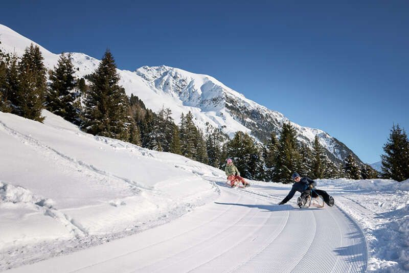 Sledding in Ochsengarten